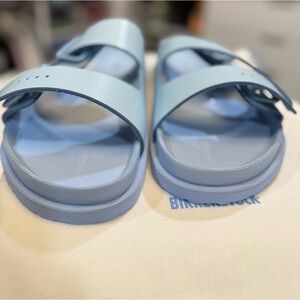 Birkenstock Powder Blue Arizona Sandals size 10